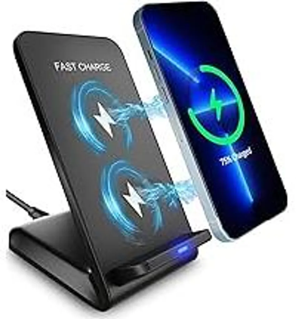 Base Ricarica Wireless 15W Universale: Ordine e Design in Casa Tua