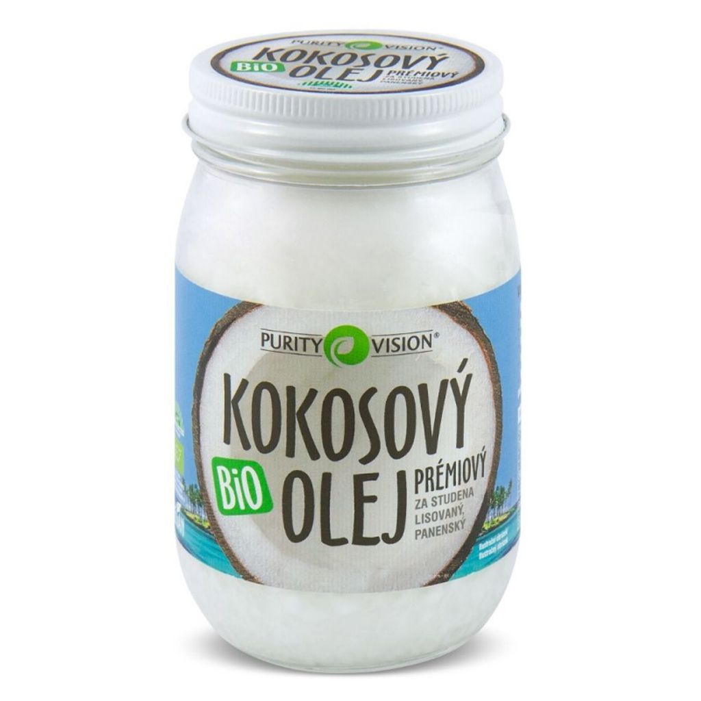Virgin Cold pressed Coconut Oil PURITY VISION - Volume: 420ml