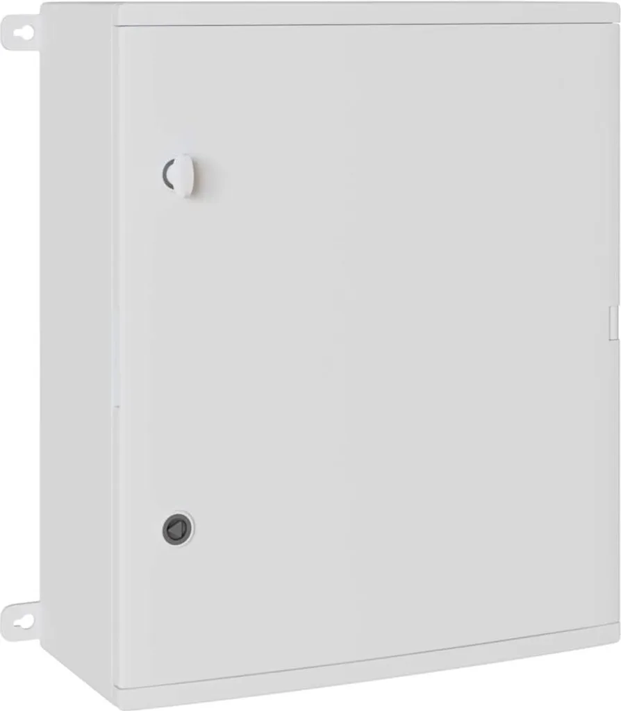 Armoire de Salle de Bain Anti-Moisissure en ABS Gris 57 x 23 x 60 cm