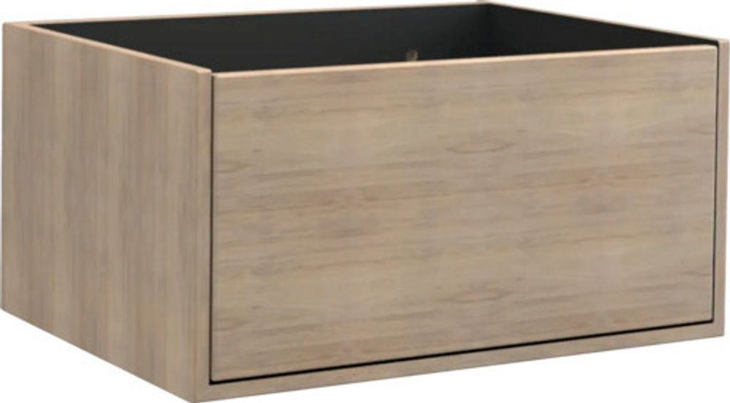 Jungborn Waschtischunterschrank NOVE BxHxT 60 x 30 x 46 cm Frontfarbe tabak eiche matt 55764