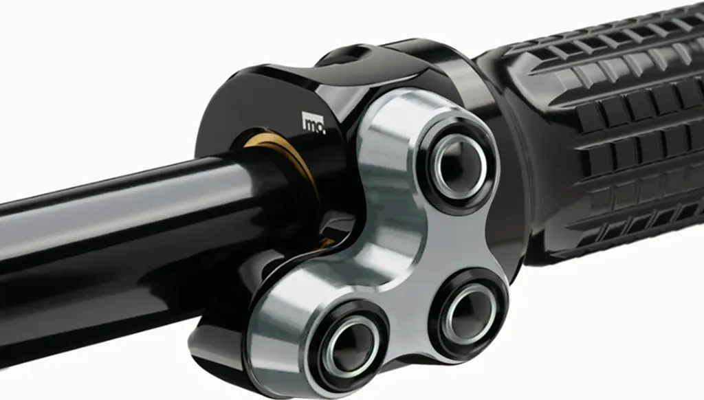 Pulsantiera Moto LED Motogadget mo.switch Basic 3 Tasti Argento DX