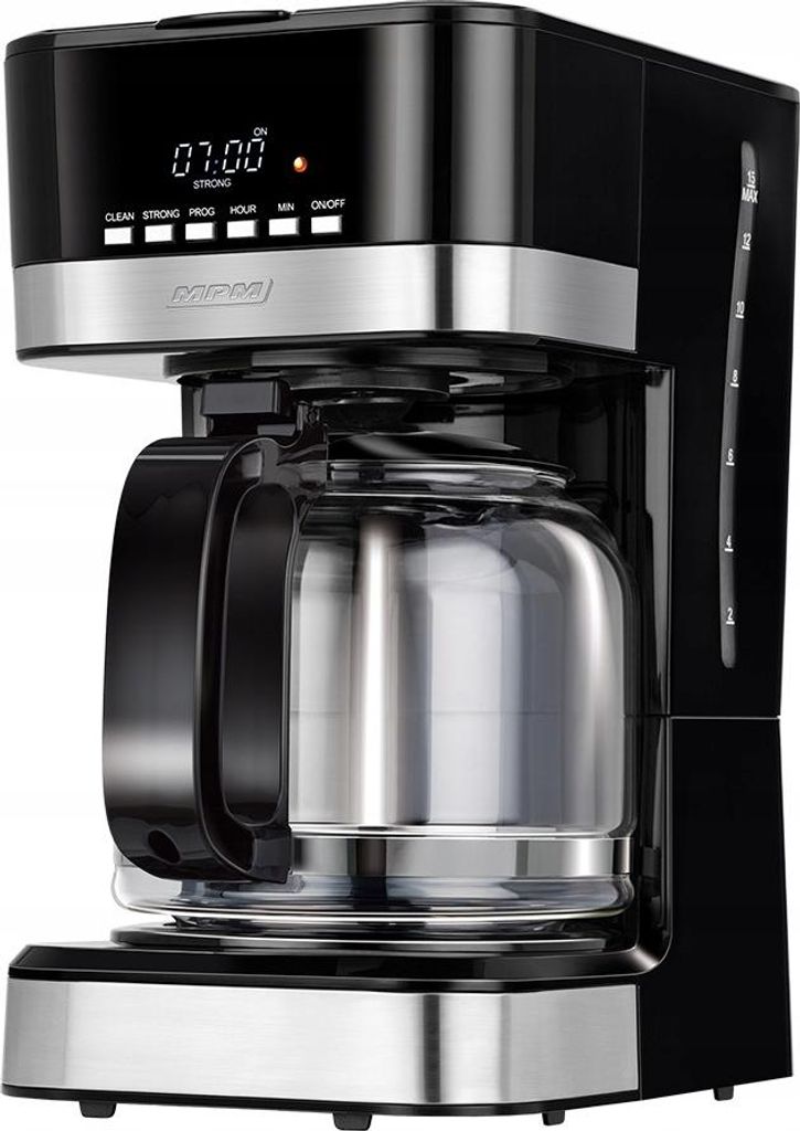 Mpm Mkw-05 Übergiesser-Kaffeemaschine Mit Selbstreinigungsfunktion Und Zeitschaltuhr