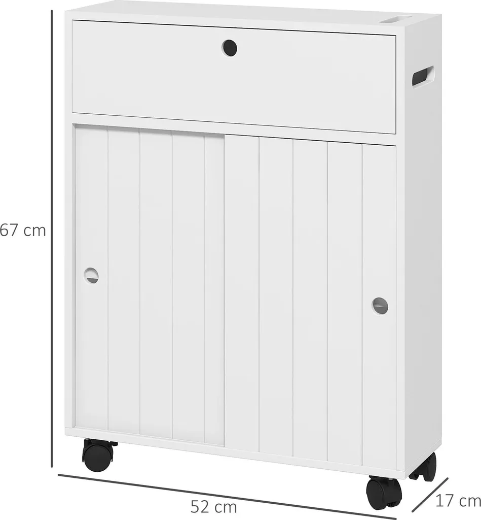 Armoire de rangement fine pour optimiser les espaces perdus de 17 cm - 3