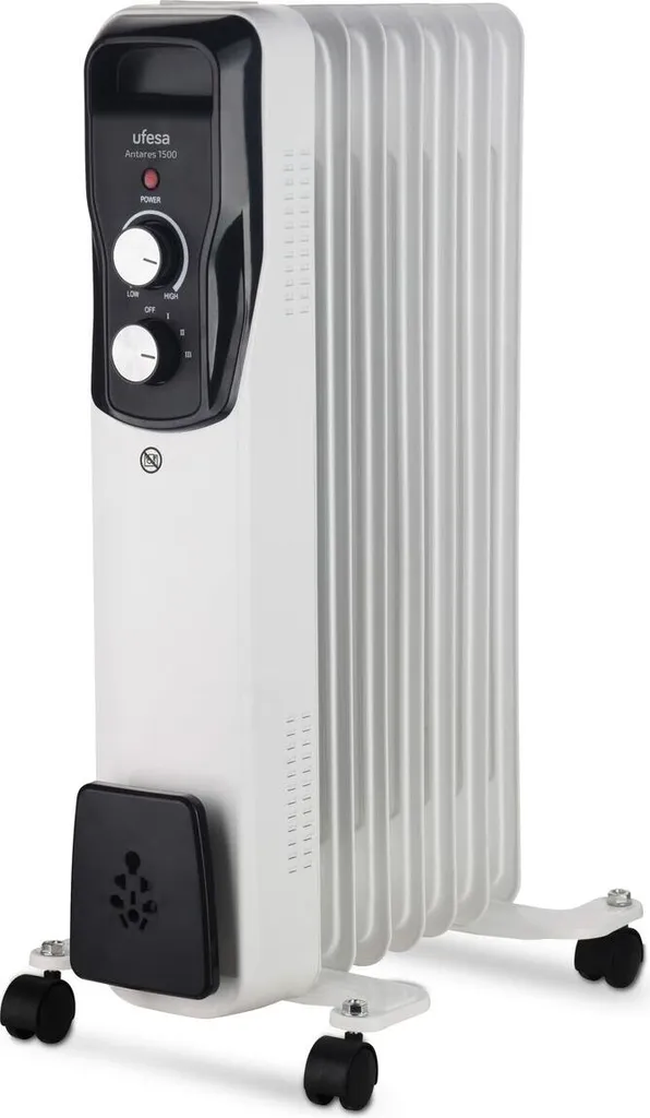 Radiatore UFESA ANTARES Bianco 1500 W Con ruote