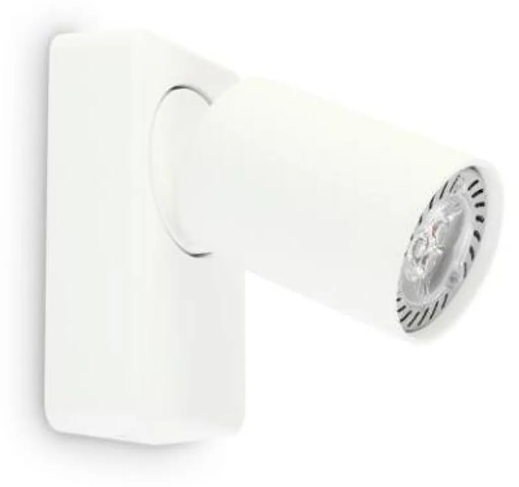 Applique Murale Blanche Design Moderne Rudy 7W Lumière Chaude 3000K LED