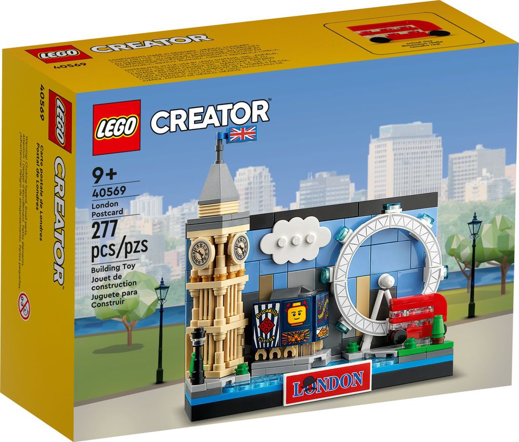 Carte postale LEGO CREATOR 40569 Londres Image du produit 