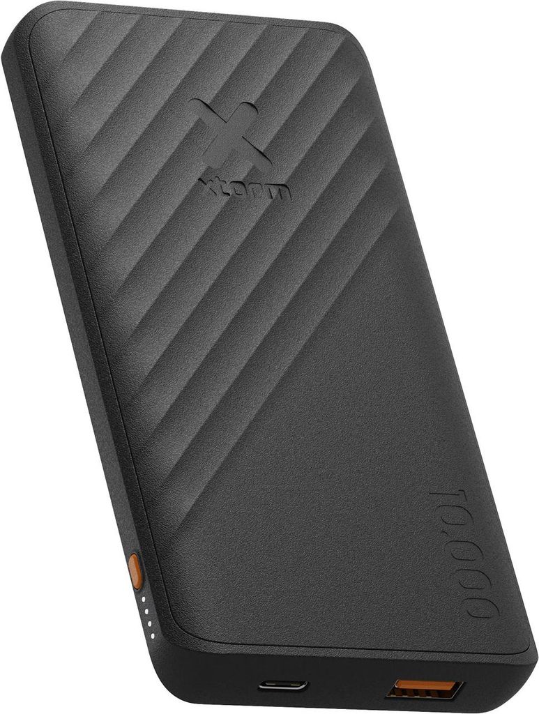 Xtorm, Kompakte Powerbank 10000 mAh Go2 FastCharge 15W, Schwarz