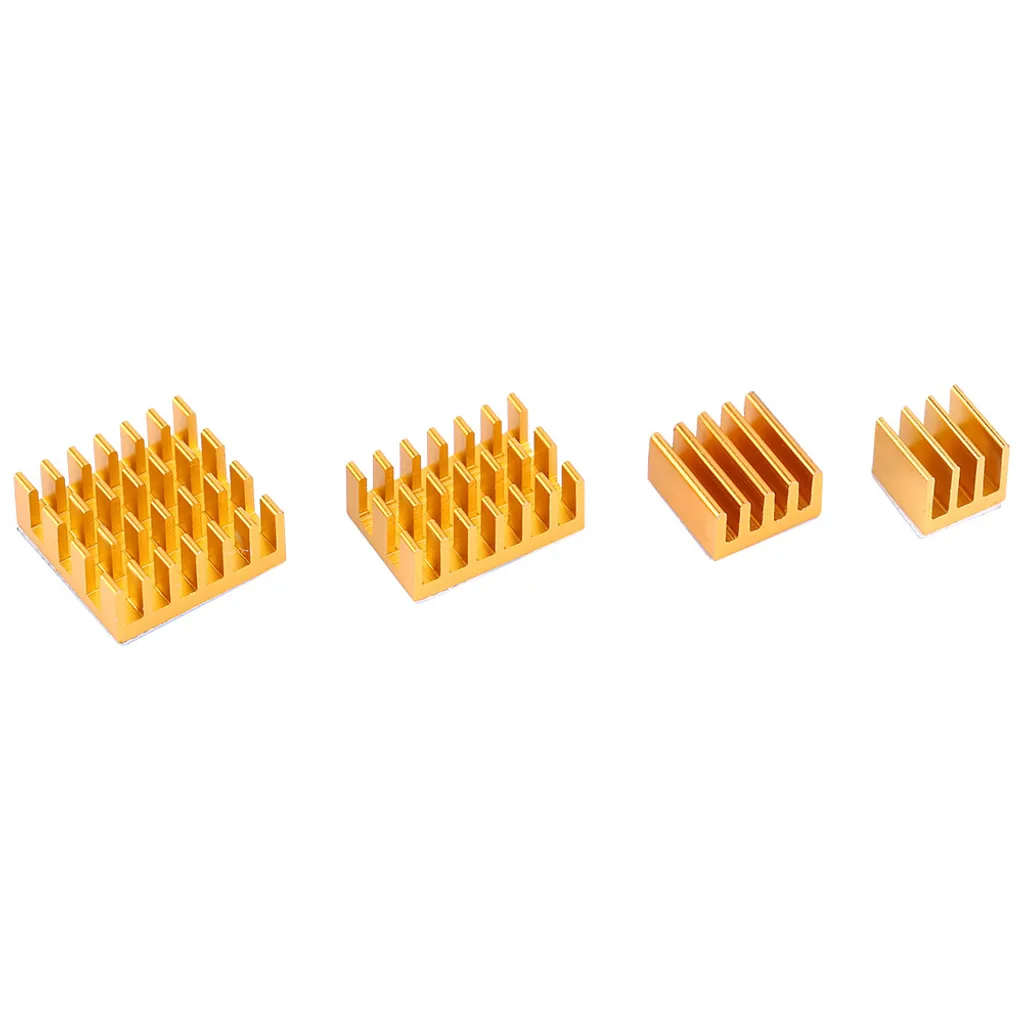 30 Dissipatori Di Calore Per Raspberry Pi – Alluminio E Rame Con Nastro Termico