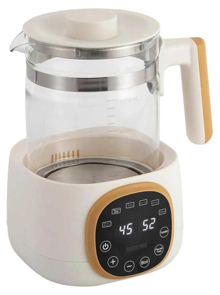 Chauffe-biberon silencieux 45 dB : fini l'attente pour le lait