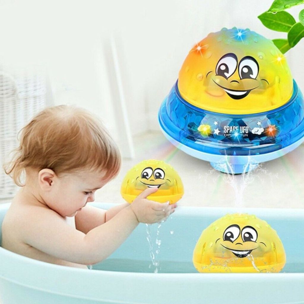 Kinder Baby Badespielzeug Schwimmende Brunnen Wasserspielzeug Mit Licht Musik