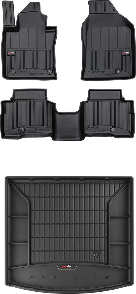 FROGUM 3D Gummimatten und Kofferraummatte für SsangYong Torres ab 2022