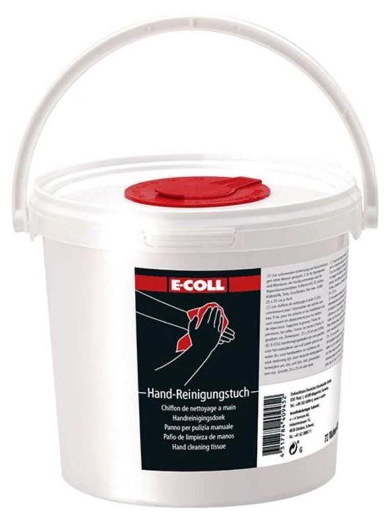 E-Coll Handreinigungstuch 72 Tücher 30x30cm , 4270602961