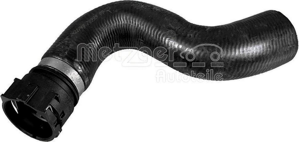 Kühlerschlauch links oben von Kühler nach Wasserrohr METZGER für u.a. AUDI A4