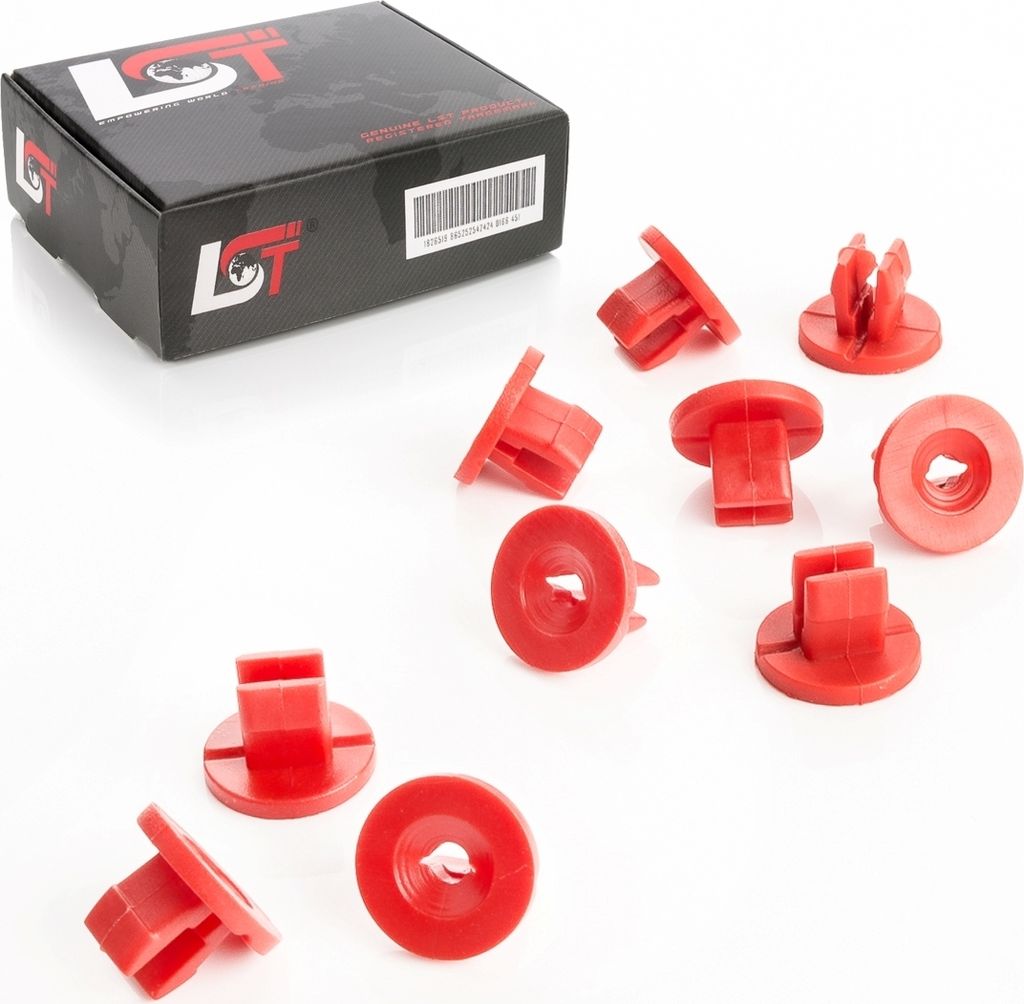 10x Klemmschelle Spreizmutter Motorabdeckung Schutzblech für FORD FIESTA FUSION