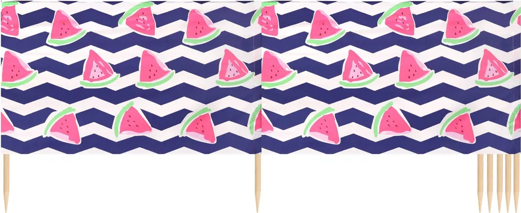 Grand paravent de plage 10m Ladeheid LAEX001 - Brise-vent déco Pastèque
