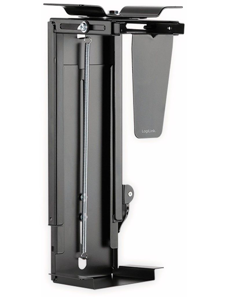 LogiLink CPU-Halter aus Metall drehbar Schnellverschluss schwarz