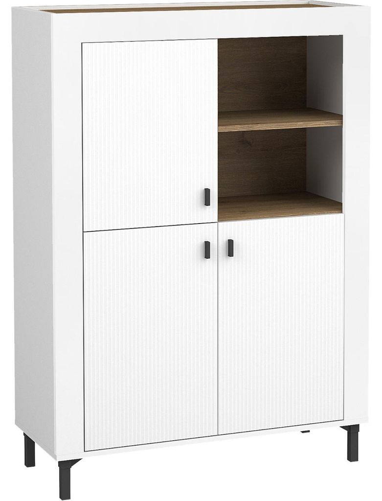 Bücherregal MOSSO 05 weiß Produktbild 