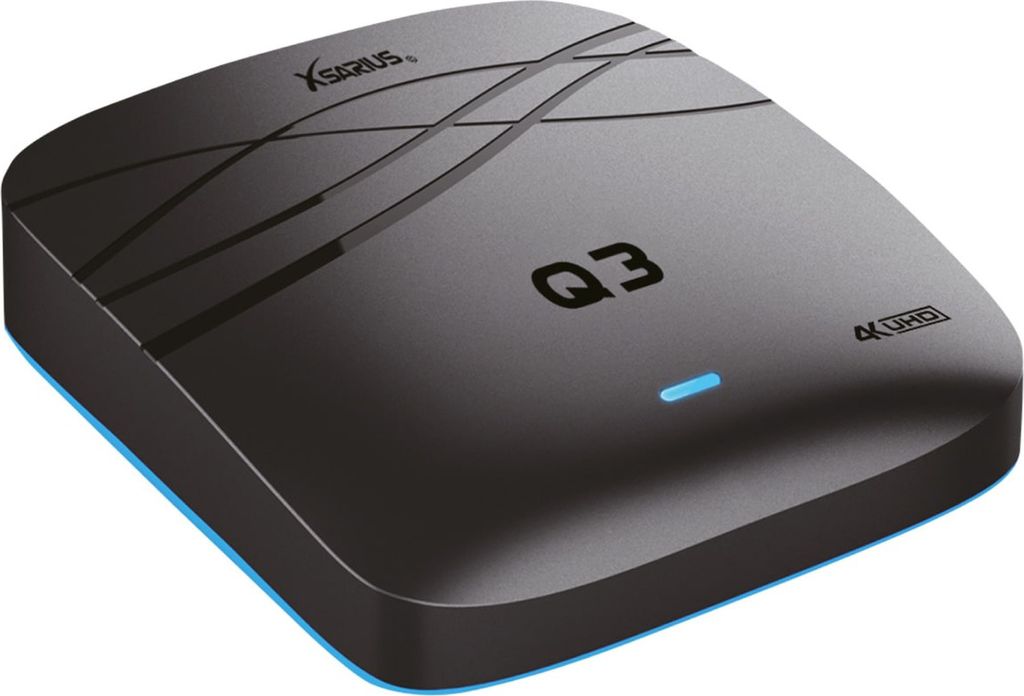 Xsarius Q3 4K UHD Android 9.0 IP-Receiver H.265, 2.4GHz Produktbild 