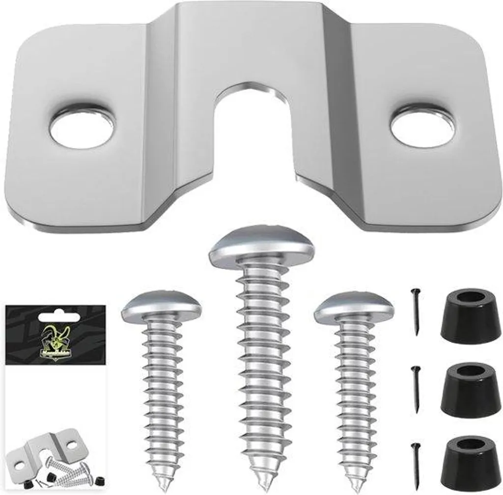 Support cible fléchettes anti-vibration en métal noir kit montage inclus