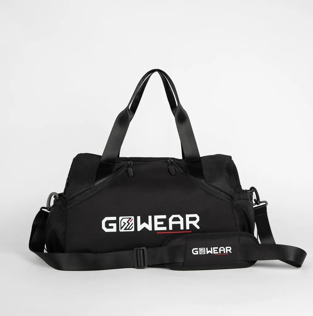 Gorilla Wear Gwear Everyday Gym Bag - Sac de sport noir multi-poches