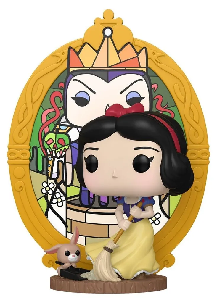 Figurine Collector Blanche-Neige et la Méchante Reine Vitrail #1694