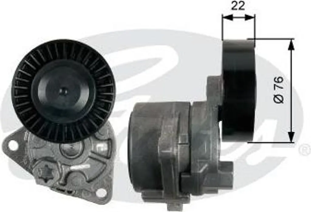 Tendeur de courroie pour Kia Carnival et Bongo - Réparation moteur OE