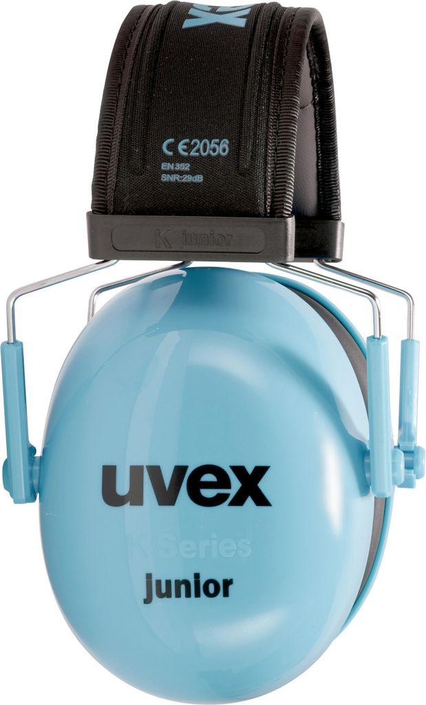 uvex Kapsel-Gehörschutz K Junior blau / schwarz Produktbild 2