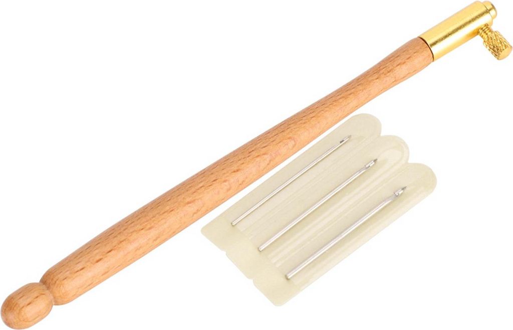 Szydełka do haftu z 3 igłami, wysokiej jakości materiał do Zdjęcie produktu 