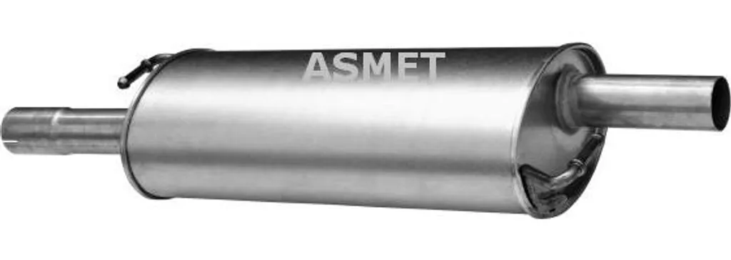Silencieux central ASMET 4108 OE 7H0253209B pour Multivan V