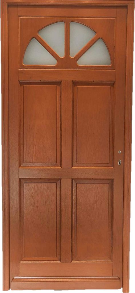 Porte d'entree Bois vitree, Ferji, H215 x L90 p.Gauche Cote Image du produit 