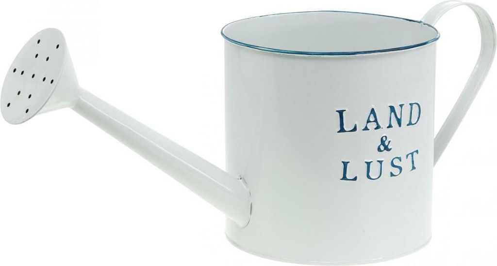 Deko-Gießkanne für nostalgische Pflanzideen aus Metall