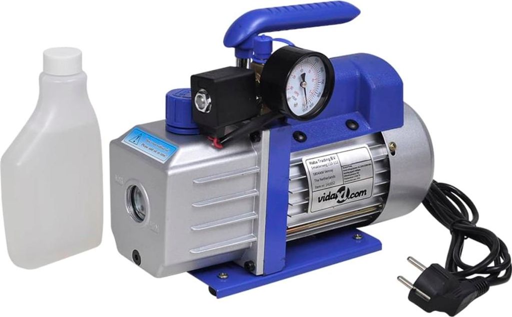 vidaXL Vakuumkammer mit Einstufiger Pumpe 3,7 L