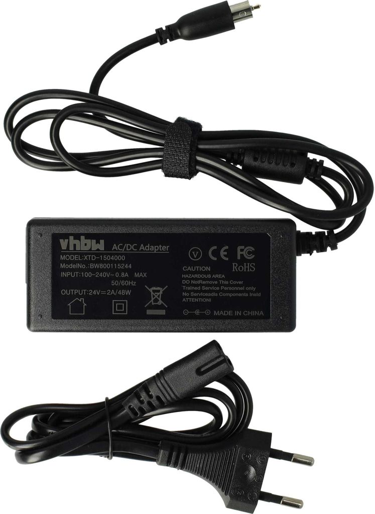 vhbw Netzteil kompatibel mit Apple iBook G3 Dual USB mit mehr als 500MHz., Dual USB, 900MHz 32 VRAM, 800MHz 32 VRAM, 32 VRAM Notebook - 200 cm, 48 W