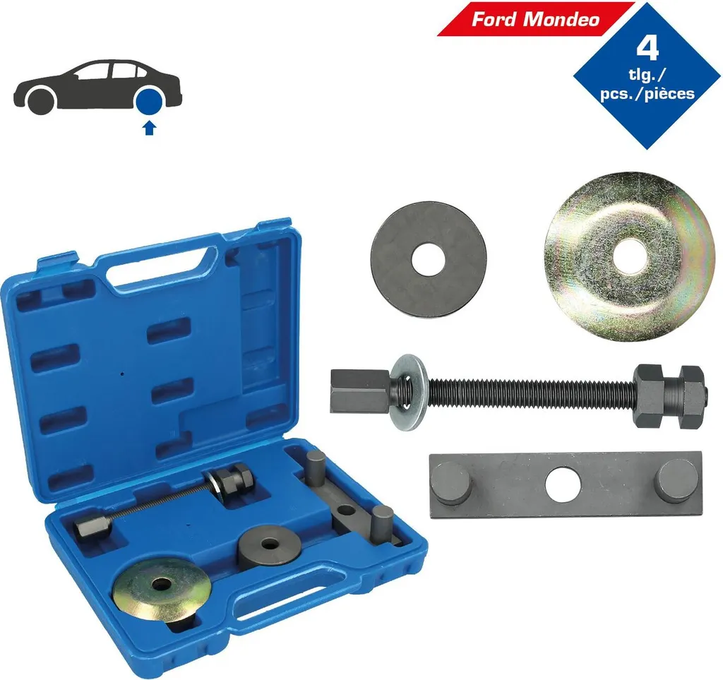 Extracteur de silentbloc pour Ford Mondeo, jeu d'outils de 4 pièces BT