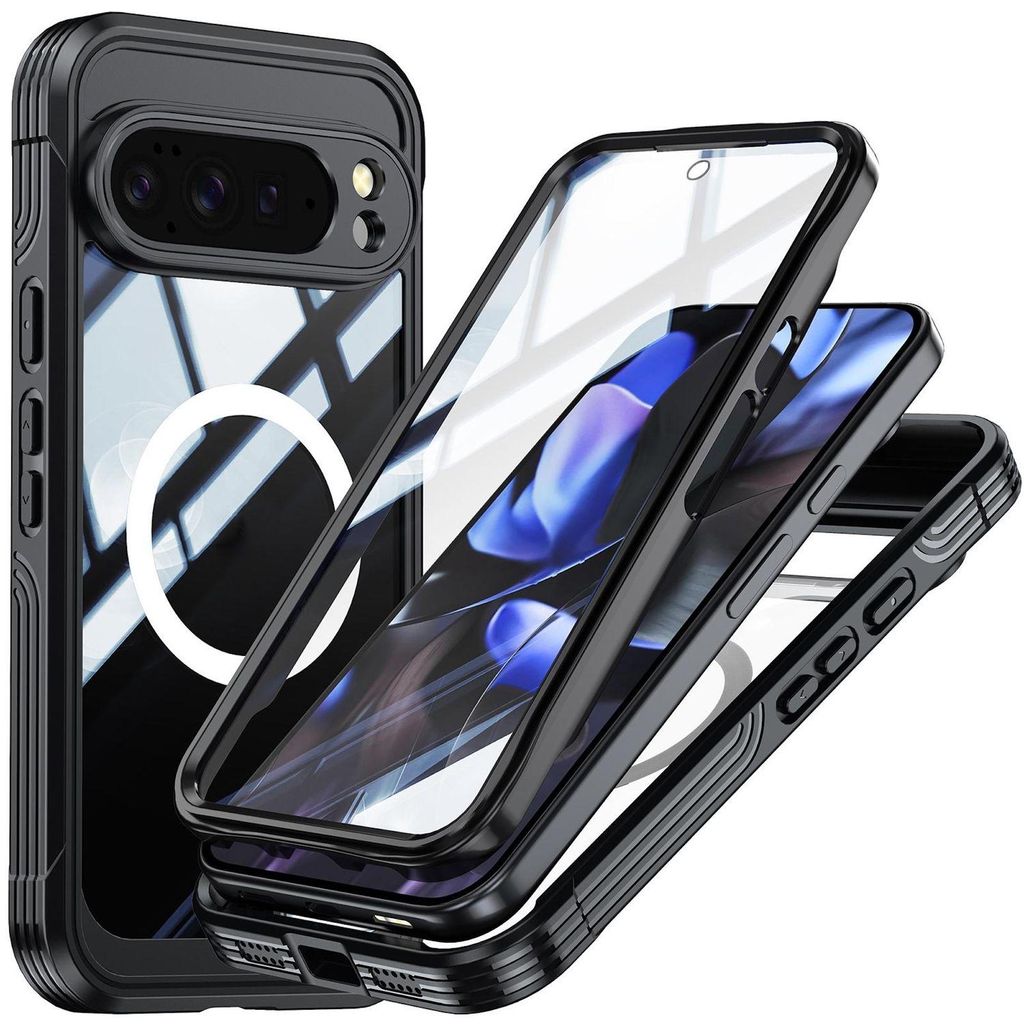 MagSafe Hülle für Google Pixel 10 Pro XL Full Body Hybrid Produktbild 