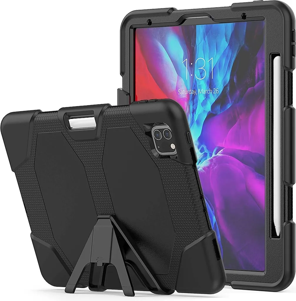 Custodia iPad Pro 11 2022/2021/2020 Rugged con Protezione Schermo Integrata