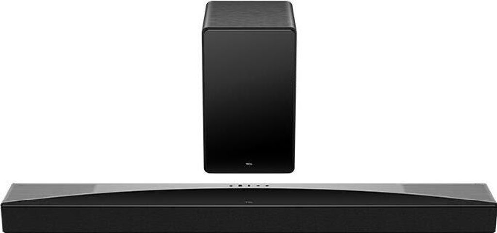 TCL Q Q75H Klasse 5.1.2 Kanal Soundbar mit Dolby Atmos, Ray Danz Technologie und drahtlosem Subwoofer