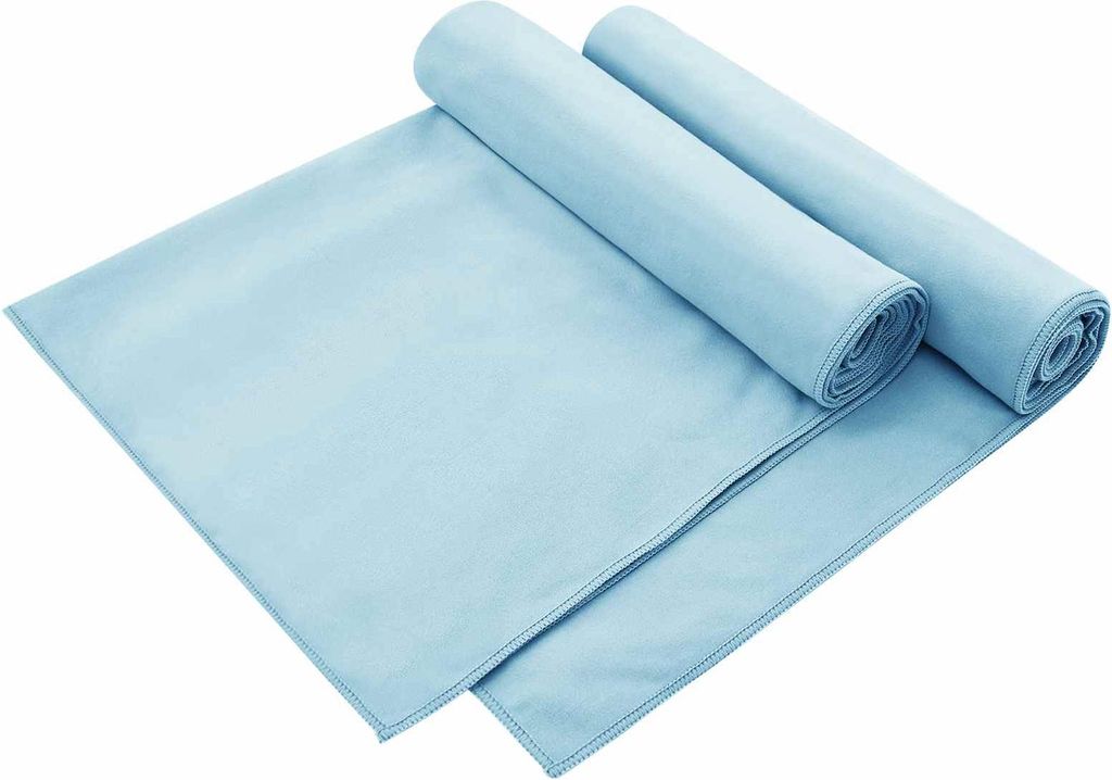 Außenstuhl Handtücher 2 pcs Blau 130 x 60 cm