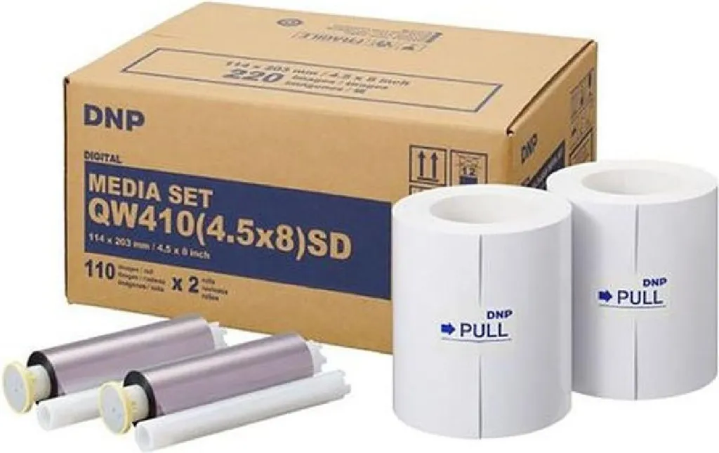 Media Kit DNP QW410 11x20 cm SD | 220 Stampe Professionali Sublimazione