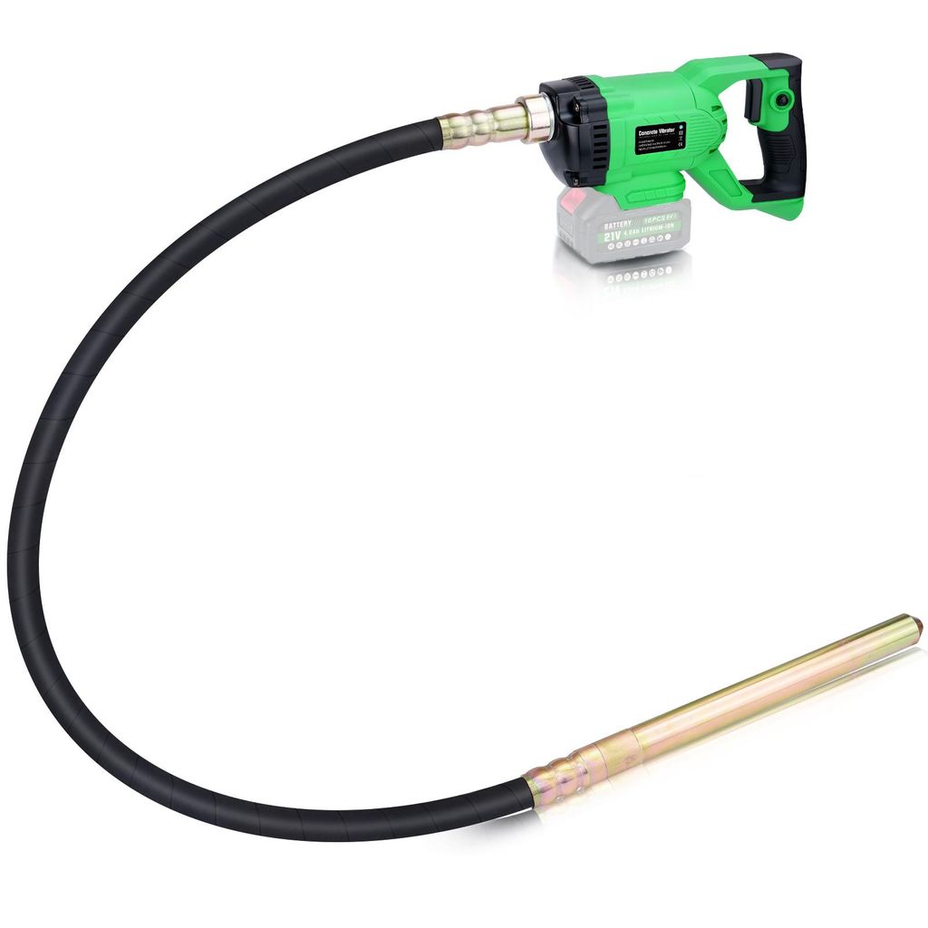 Ø35mm Akku Betonrüttler Kupfermotor 850W 6000U/min Produktbild 