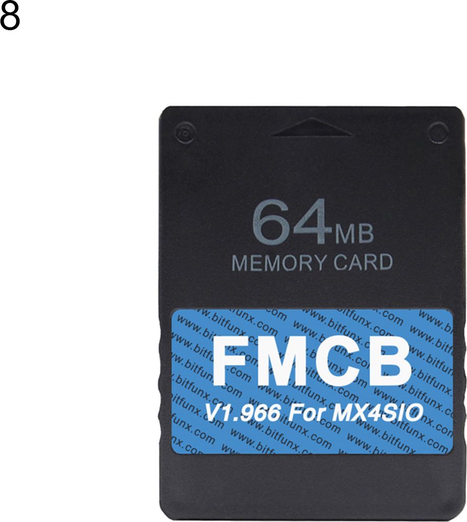 Game Console Program Card Professionelle Hochgeschwindigkeit 8 MB 16 MB 32 MB 64 MB FMCB V1.966 GAME MEOSDE CARD SD-KARD-ADAPTER für PS2 MX4SIO SI...