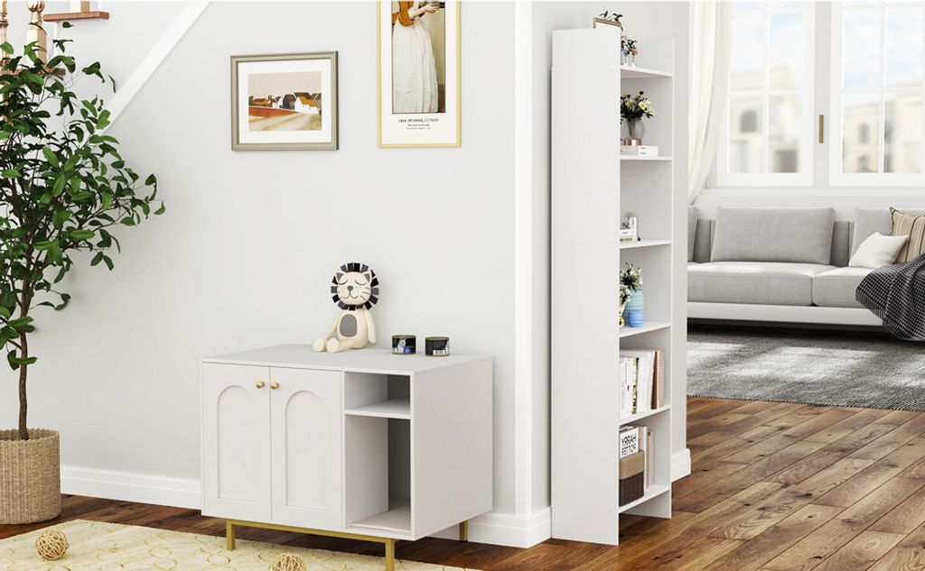 Katzenschrank, Katzentoilette, Katzenklo Schrank, Produktbild 5