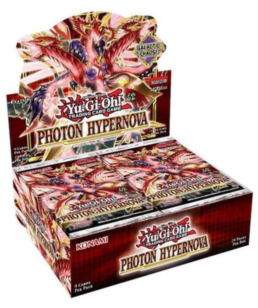 Yu-Gi-Oh! Photon Hypernova Display Englisch – Booster Produktbild 