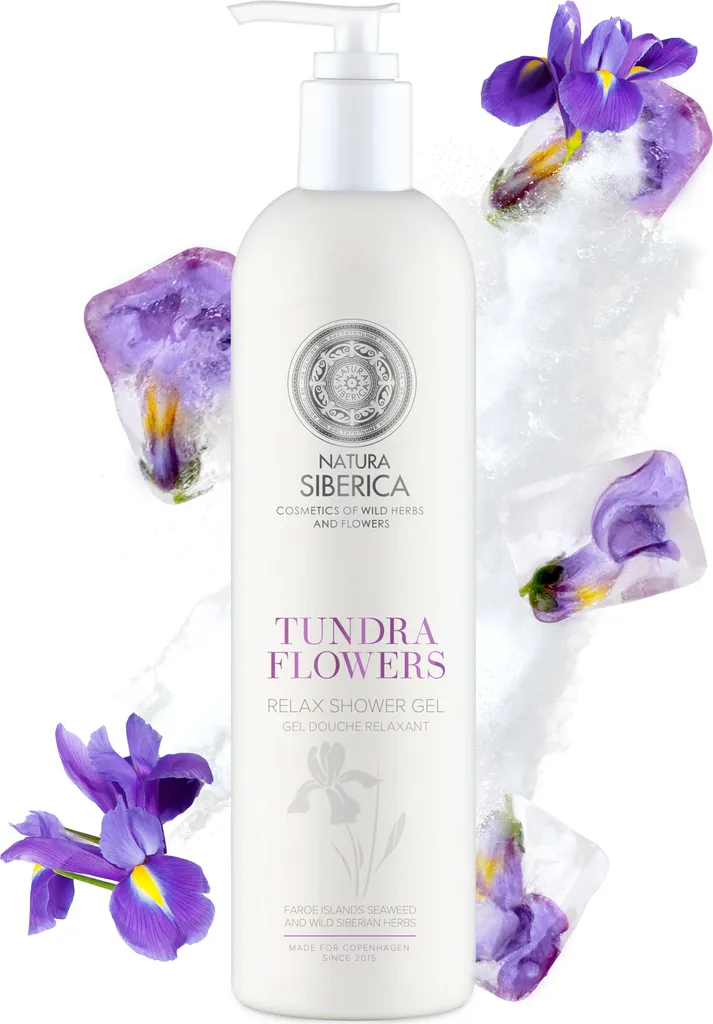 Soin Douche Relaxant Tundra Flowers Natura Siberica pour se Détendre 400ml