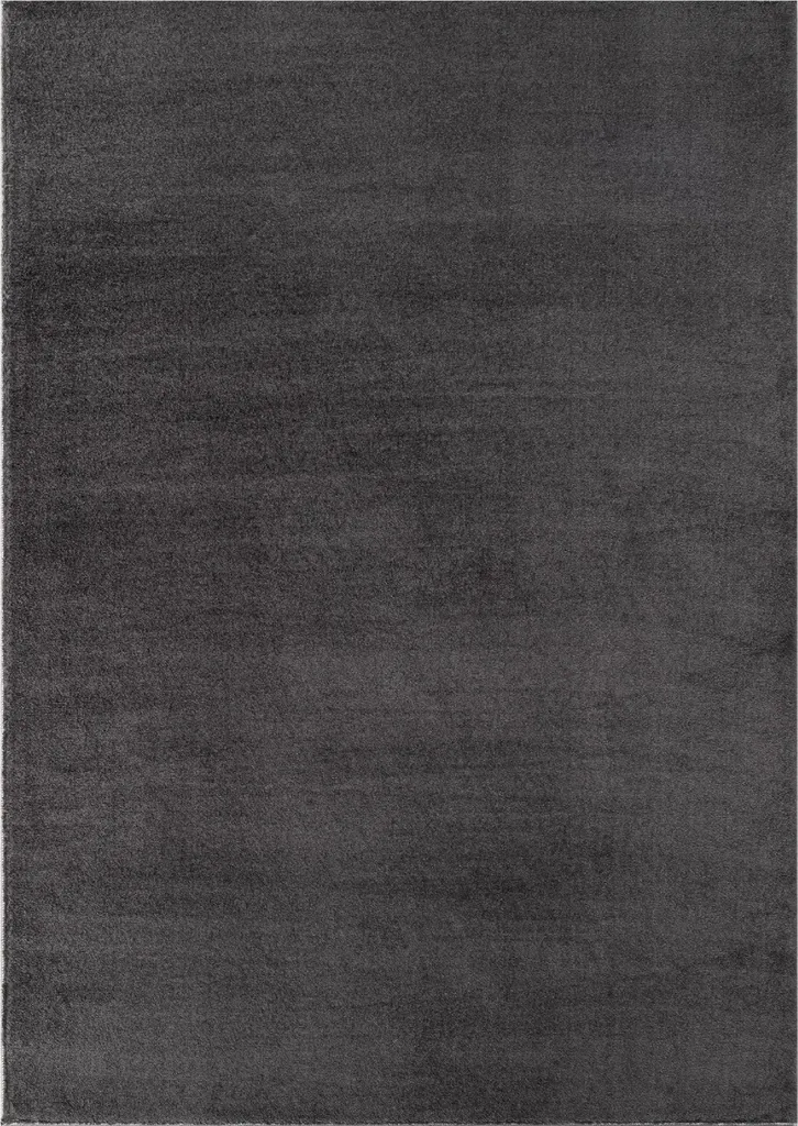 Tapis Douceur CUDDLE Gris Foncé 140x200 cm - Texture Shaggy Haute Densité