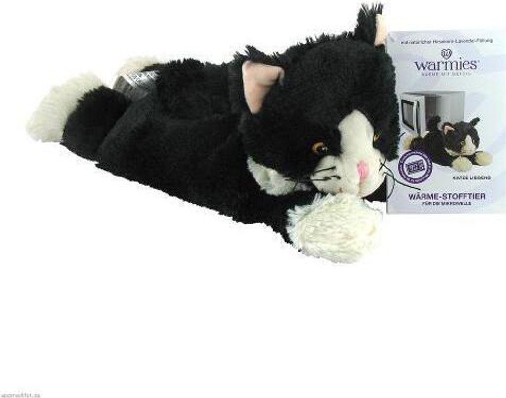 Warmies Wärmetier Katze liegend Produktbild 5