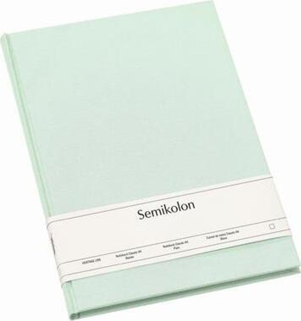 Semikolon Notizbuch Classic A4 blanko moss