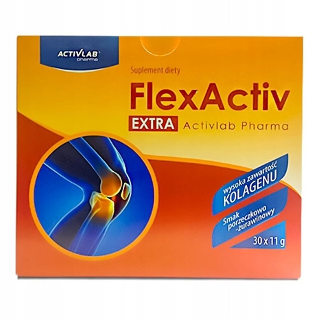 FlexActiv Extra Aktivlab Pharma Pulver 30 Beutel Packung Produktbild 