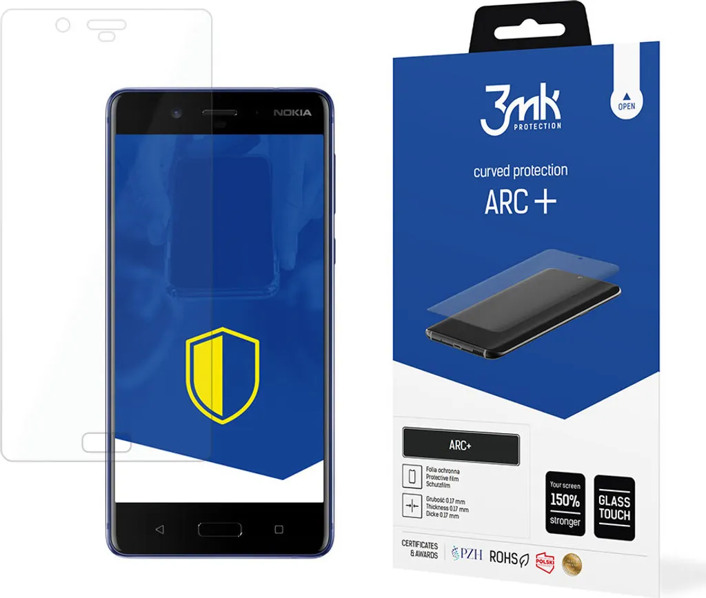 18 Pellicole Protettive Per Schermo Nokia 800 Tough | Savvies | Trasparenti E Taglio Laser