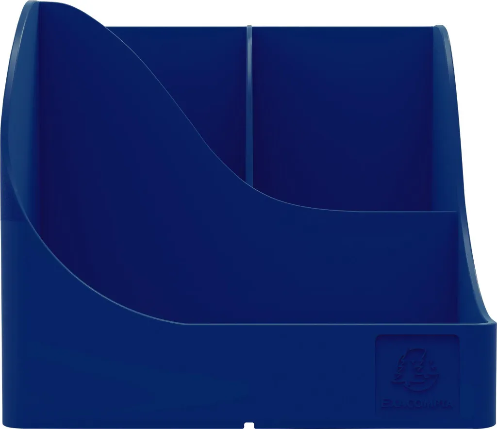 Exacompta Pot à crayons Pen-Wave Bee Blue 4 compartiments Bleu Marine